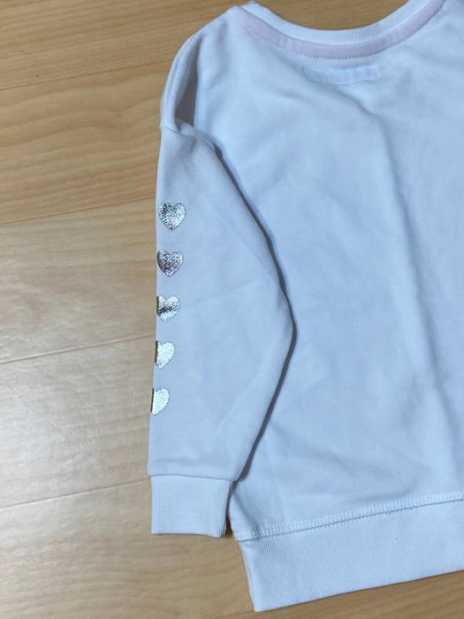 Білосніжний реглан унісекс Primark, р.104см