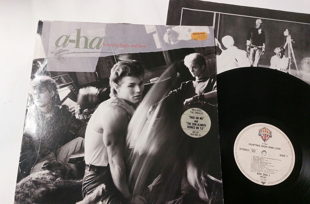 Winyl  A-HA-Hunting High And Low  1985