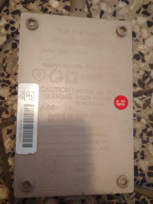 Zasilacz do comodore 64