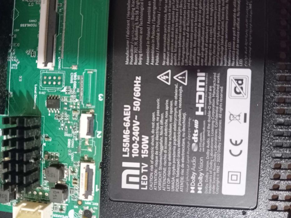 PLACA TV xiaomi  L55M6-6AEU