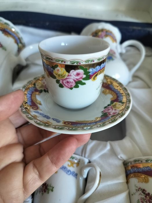 Conjunto de café limoges completo