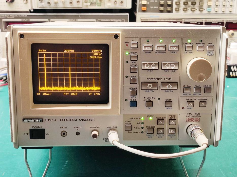 Advantest R4131C analizator widma 10kHz-3,5GHz