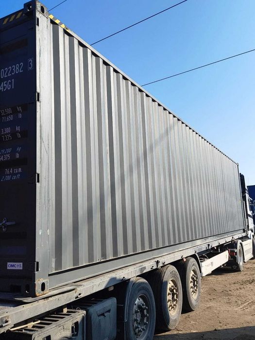 Kontener Morski 40HC 12m One Way – Dostawa i Rozładunek