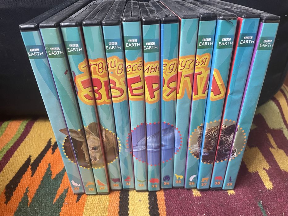 BBC Твои веселые друзья зверята диски и журналы: 800 грн. - Прочие