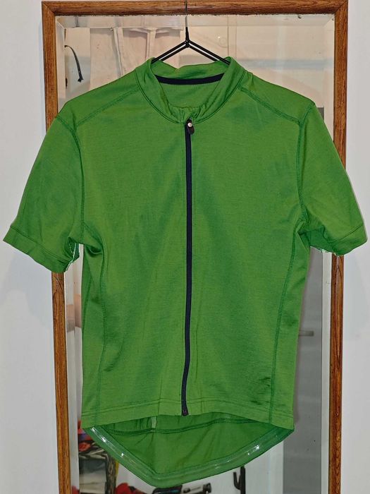 koszulka rowerowa Vulpine merino rozmiar M zielona