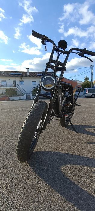 Bicicleta Elétrica Fat Tire 960Wh Estilo Brutal