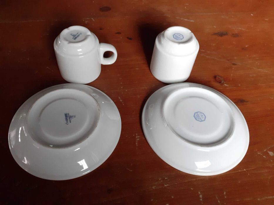 Chávenas de café a brasileira