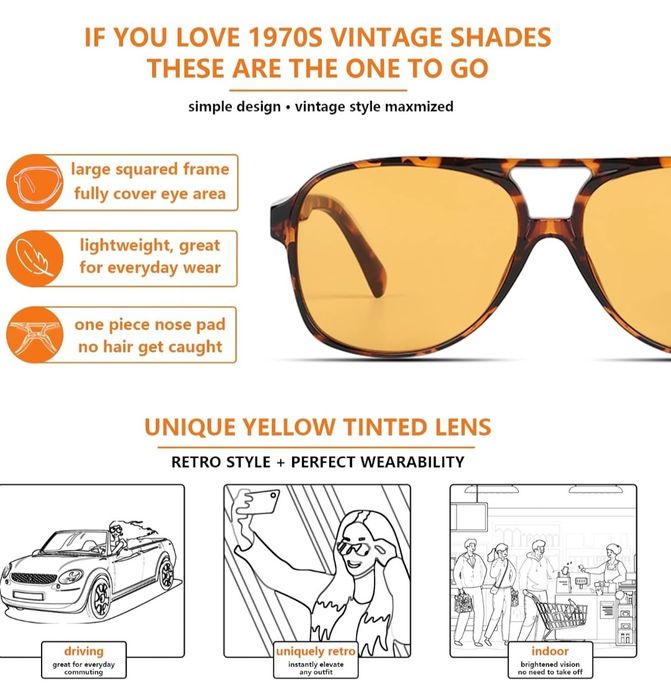 Xpectrum Trendy Retro Okulary przeciwsłoneczne