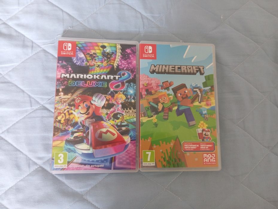Vendo Nintendo Switch Lite Com 2 Jogos e Bolsa
