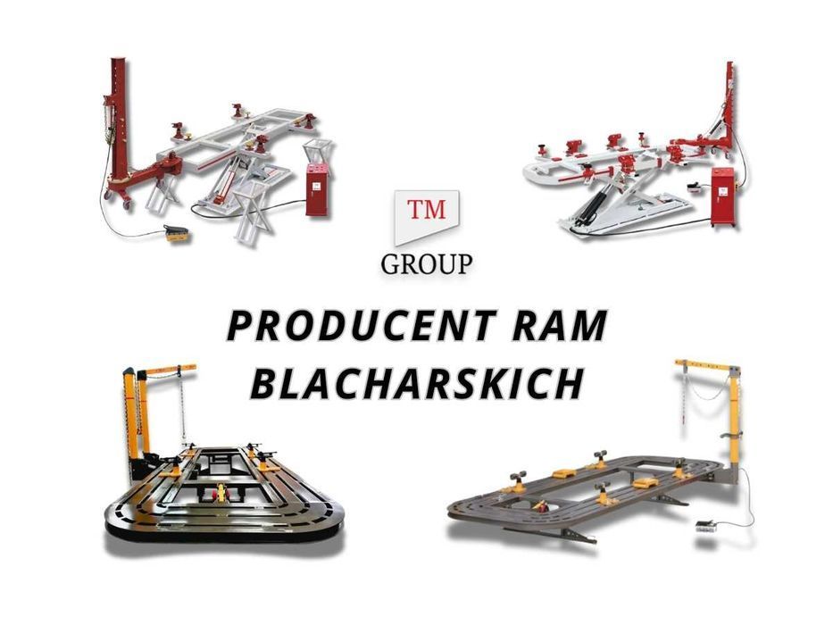 Rama naprawcza, płyta blacharska na podnośniku 2,5T