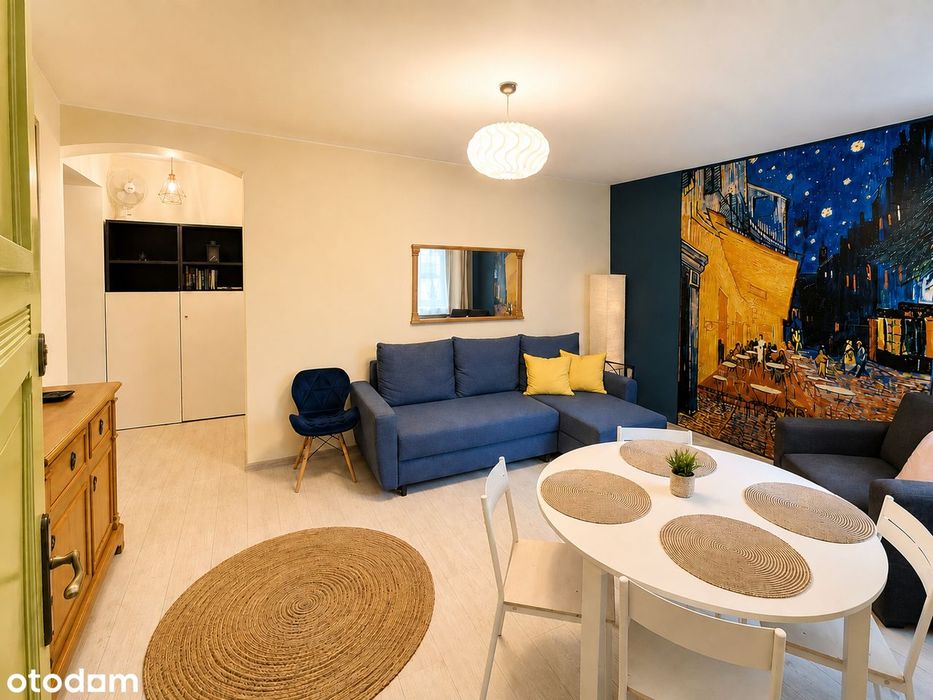 Sopot 40 m² | 2 pokoje | parking | stacja SKM | październik–maj