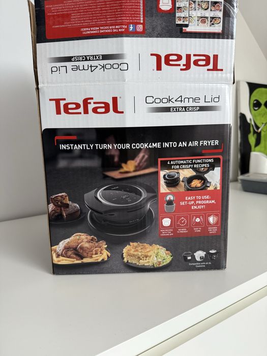 Tefal Cook4Me Touch WiFi + Extra Crisp Lid