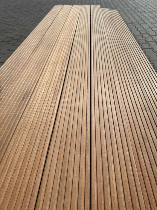 Deska Tarasowa egzotyczna bangkirai Bangkiray ryflowana 25x145mm