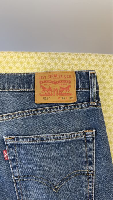 Calças de ganga Levi’s 511 – Tamanho 34/32