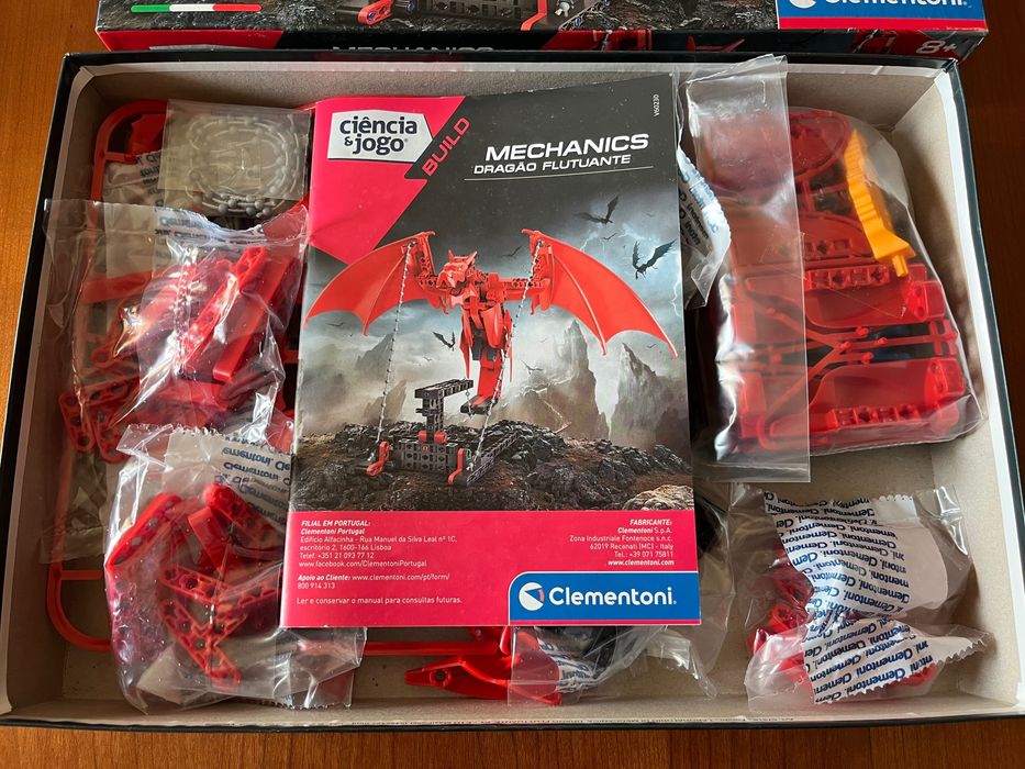 Kit Dragão Flutuante  - ciência & jogo da Clemenatoni