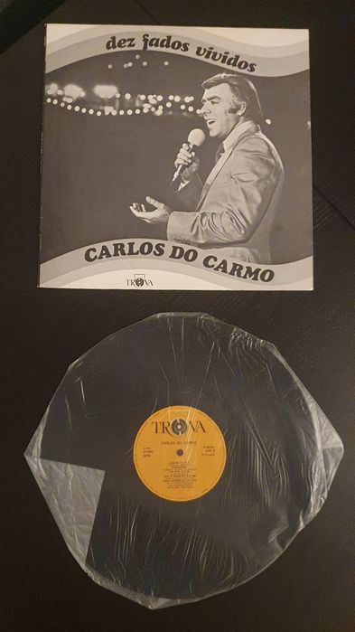 Vinil Clássico - Carlos do Carmo, Dez Fados Vividos