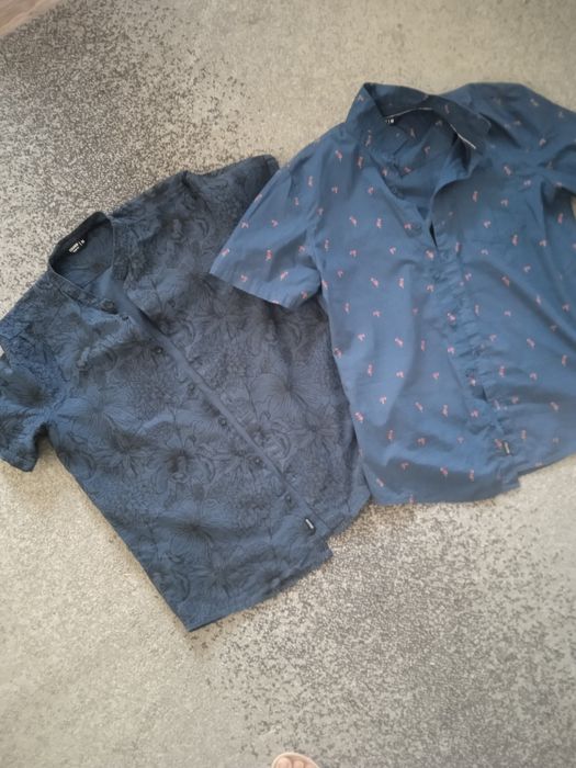 Koszule męskie z krótkim rękawem na lato Cropp M