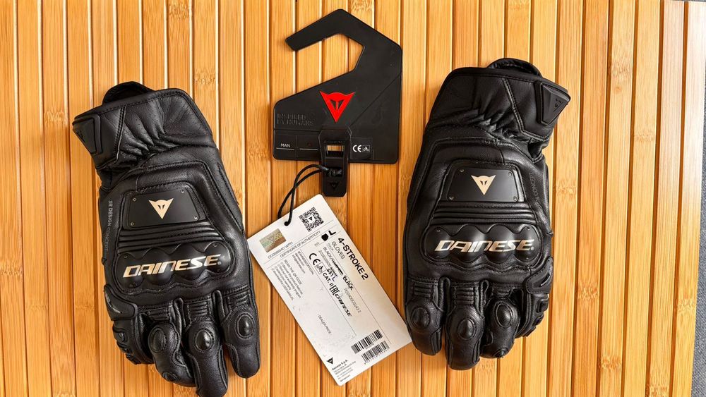 Luvas Dainese 4-stroke 2 black (tamanho L) NOVAS!