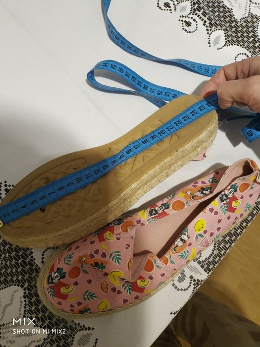 Espadryle dziewczęce 38. Disney.