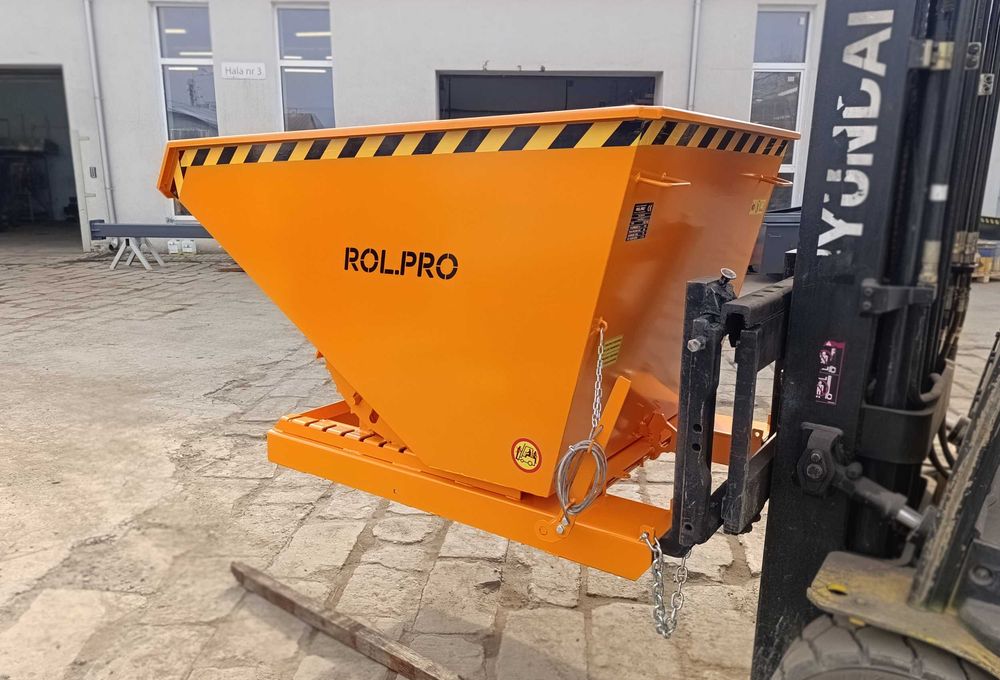 Koleba / Kontener samowyładowczy / Pojemnik metalowy 1100l - NOWOŚĆ!!!