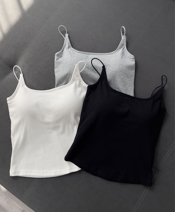 Майка з чашками. Бавовна