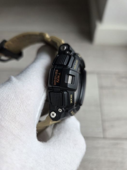 Casio G-Shock GW-9300DC-1 Mudman Carbon Fiber Multiband6 Dodatkowo Bezel Czarna Szlufka Sprzączka
