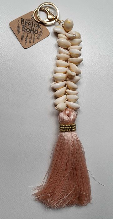 Boho brelok muszelki