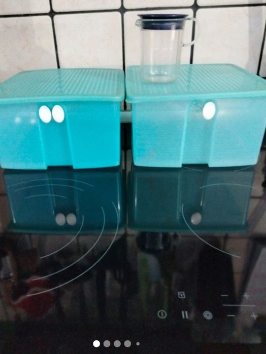 Duża szklarnia Tupperware 2 sztuki plus dzbanuszek perła gratis