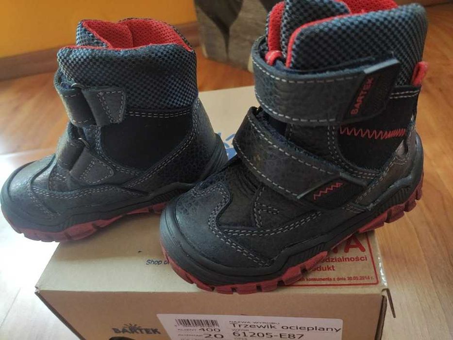Nowe trzewiki zimowe BARTEK rozmiar 20