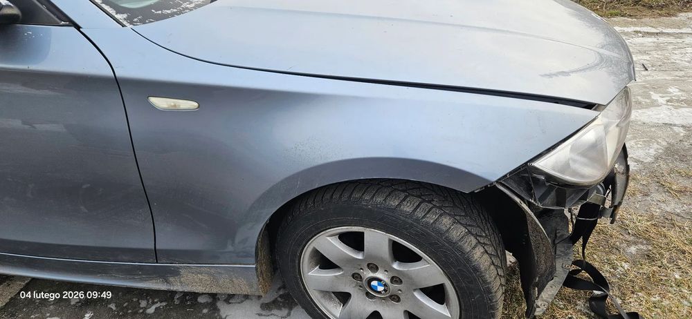 Błotnik lewy prawy przedni BMW seria 1 E87 2005r A18/7