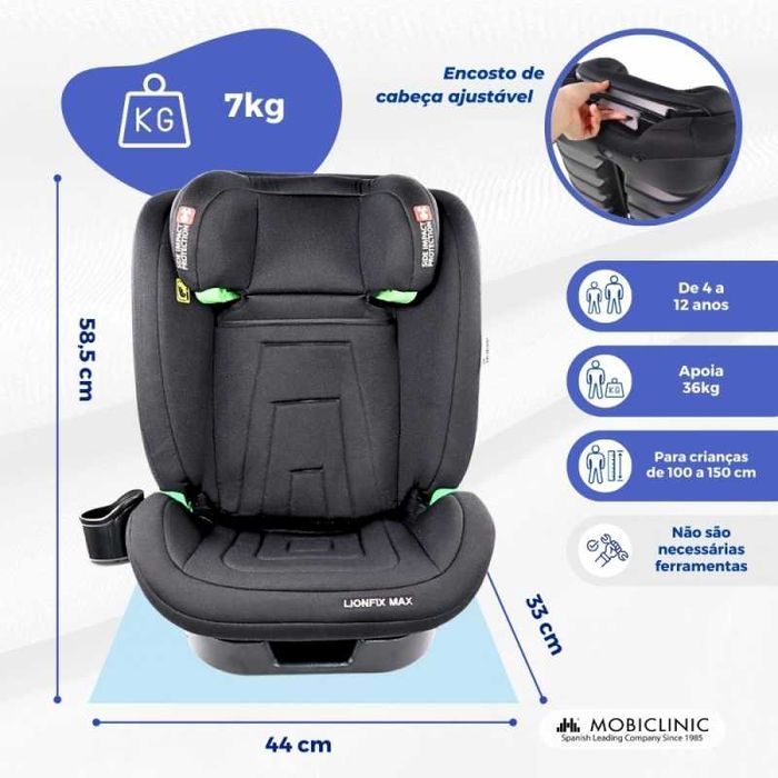 Cadeira Auto com IsoFix