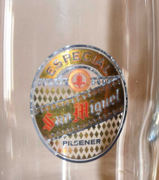 Conjunto 6 copos cerveja San Miguel426580219989872644