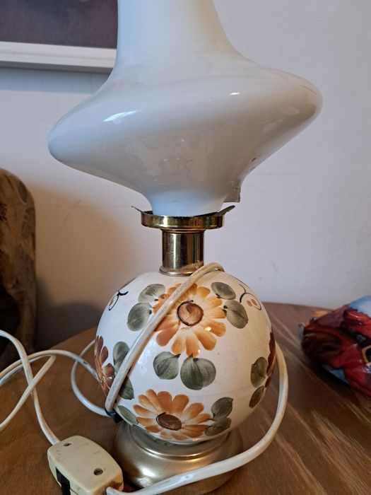 Lampka stołowa w stylu vintage PRL