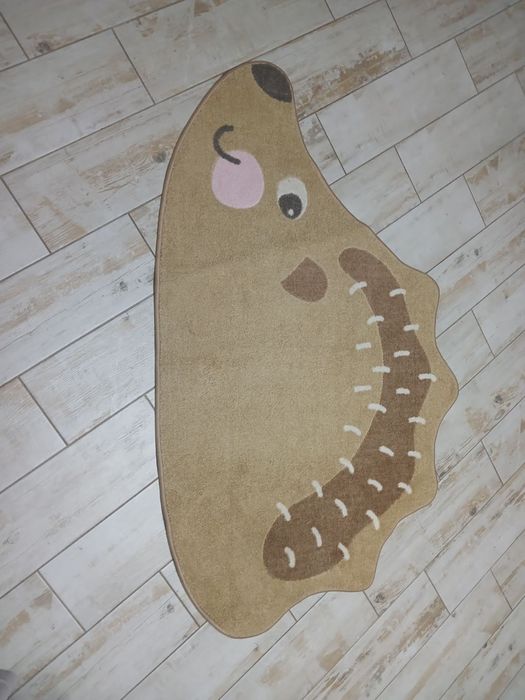 Килим BRUMMIG 94x150 см Коричневий в формі їхака