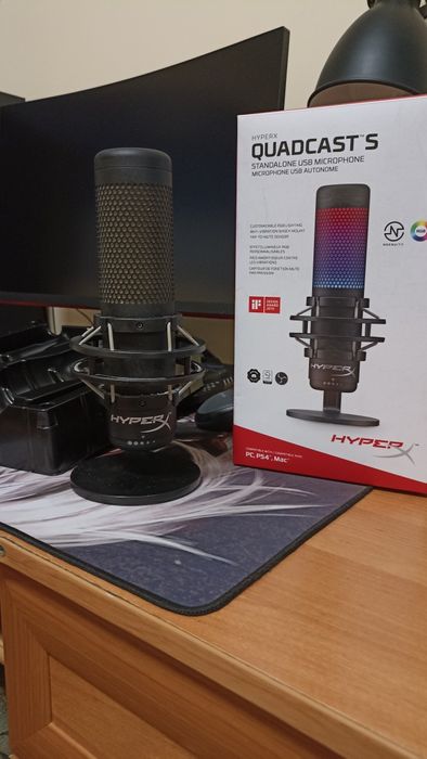 Мікрофон HyperX QuadCast S