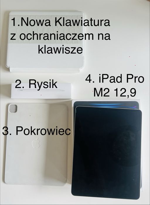 iPad PRO 12,9 6 gen ZESTAW