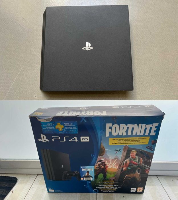 PlayStation 4 Pro + Box + Stand + Controller64729501531906120