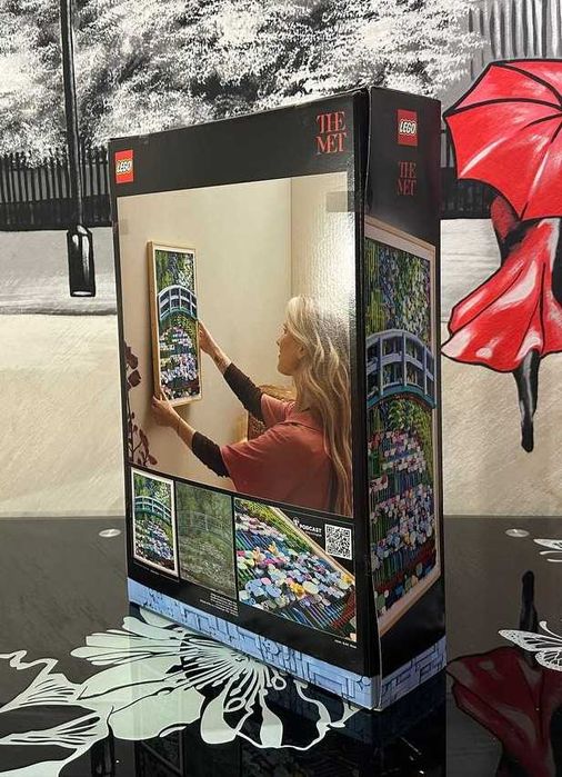 Конструктор LEGO ART 31220 Клод Моне Міст над ставком із лататтям