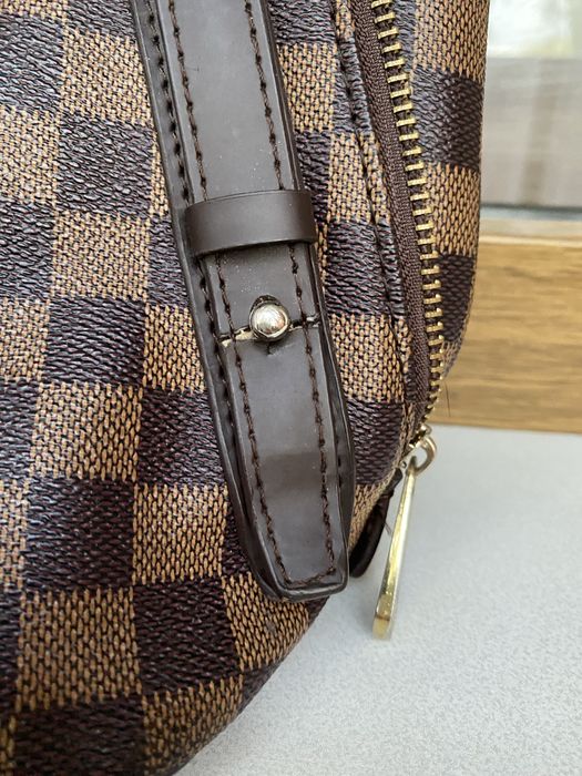 Сумки шопер середня Louis Vuitton та мала кросбоді біла