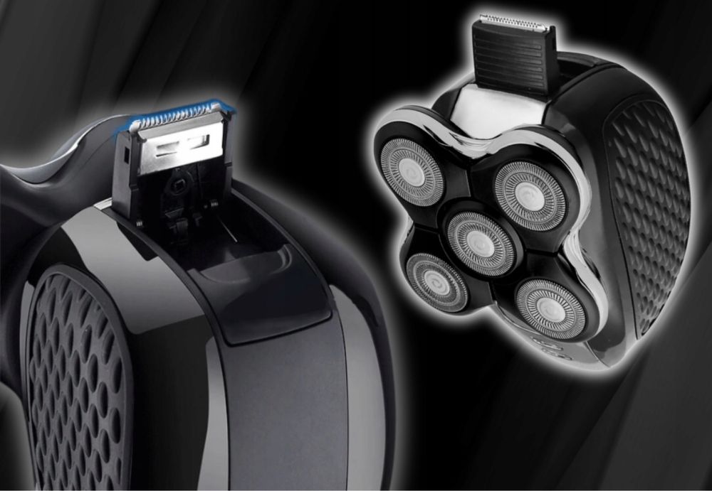 Golarka Maszynka Trymer do Golenia Włosów Zarosu Brody Wodoodporna