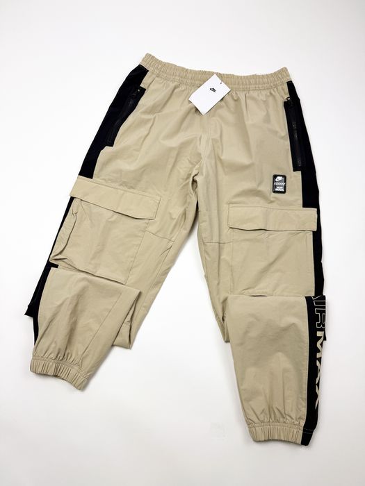 Оригінал! Штани Nike Air Max (бежеві) (S, L) Нові з бірками!