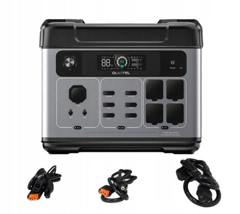 Przenośna stacja zasilania OUKITEL p2001 plus 2400 kw.