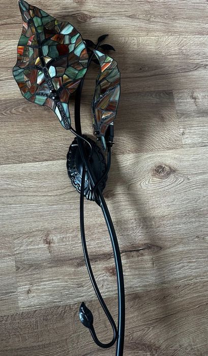 Lampa do powieszenia szklany witraż