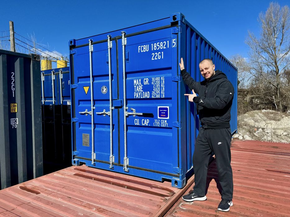 Морський контейнер 20 футів 2025 НОВИЙ / Львів