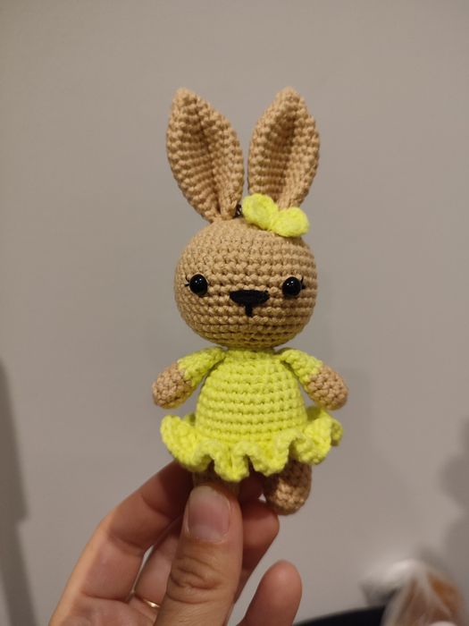 Królik na szydełku