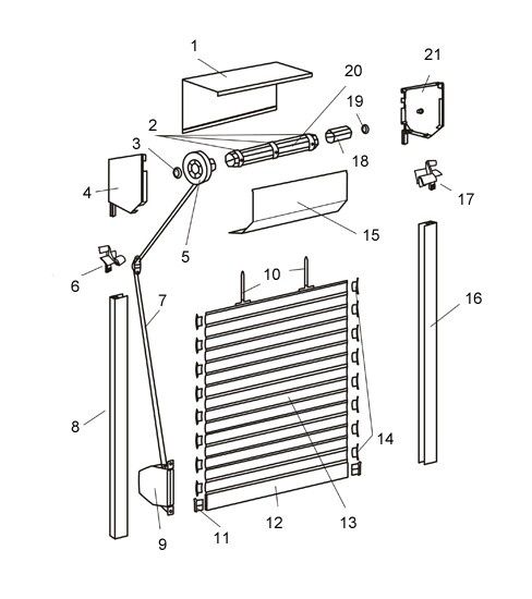 Naprawa rolet zewnetrznych