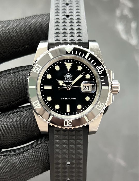 Дайверський годинник | Механізм Miyota 2115 | 20 ATM водозахист