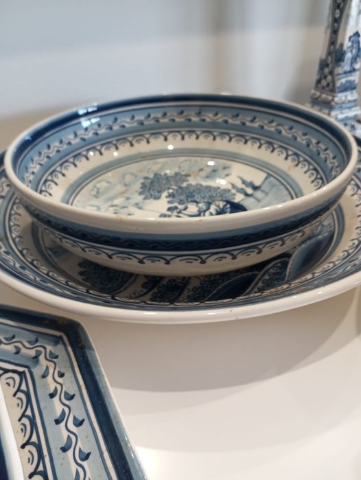 Serviço loiça pintado á mão