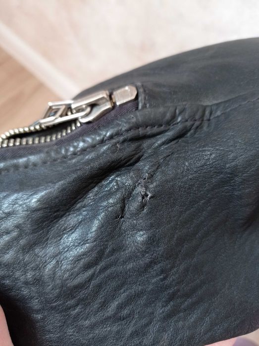 Куртка косуха шкіряна