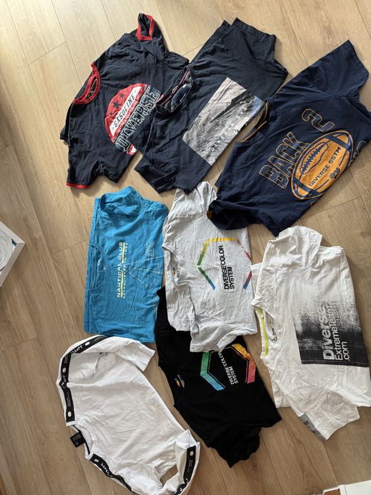 Koszulki t-shirty męskie Diverse rozmiar XXL